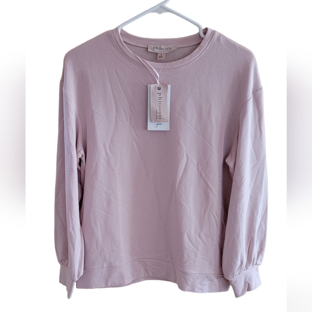 Pink Rose PHILOSOPHY MODAL Sweatshirt
